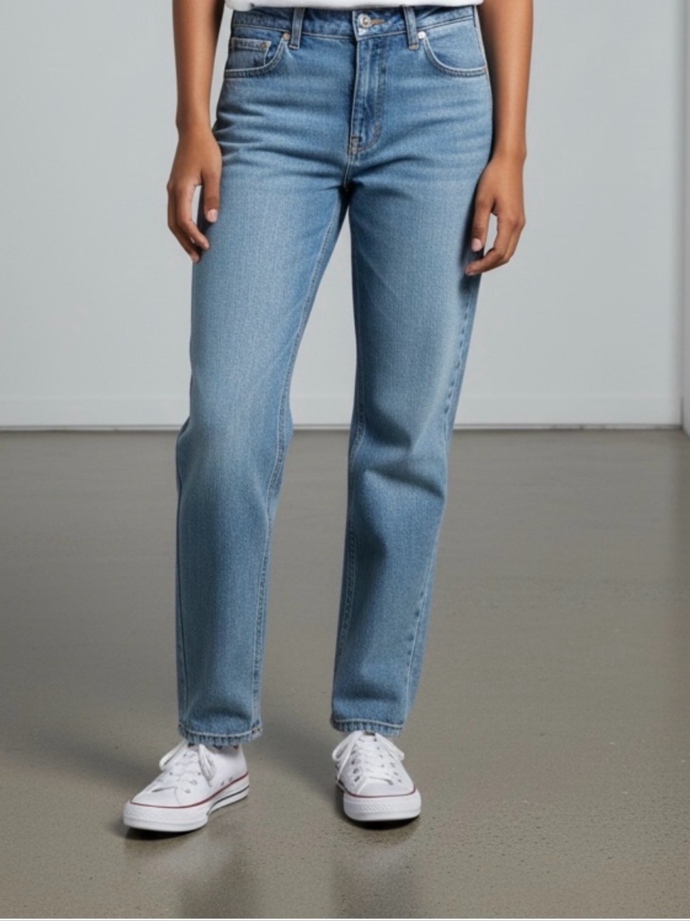 J. Crew Classic High-Rise Vintage Straight Jeans - Blue